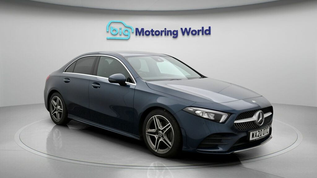 Mercedes-Benz A Class Amg Line Blue