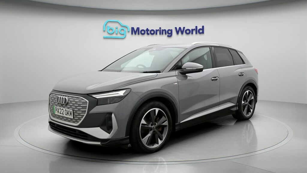 Audi Q4 E Tron S Line PX22OKM Grey #3