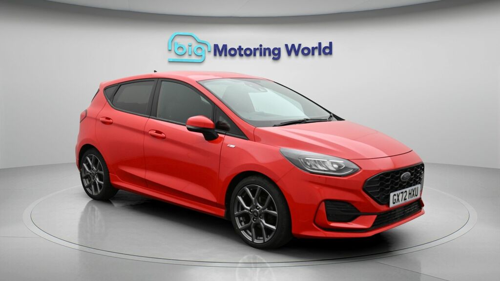 Ford Fiesta St-line Red