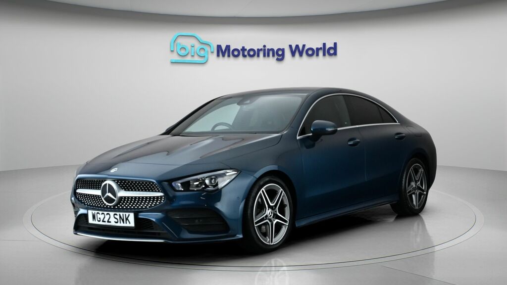 Mercedes-Benz CLA Class Amg Line WG22SNK Blue #3