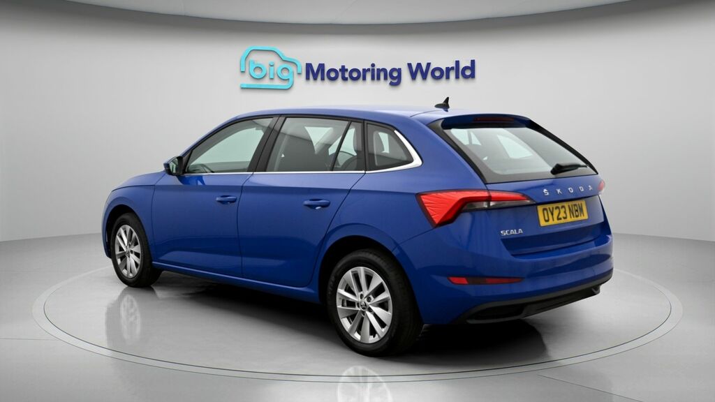 Skoda Scala Se Technology Blue #4