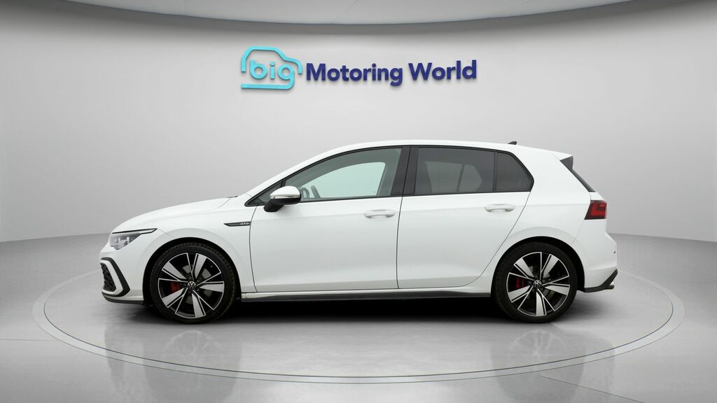 Volkswagen Golf Gtd White #4