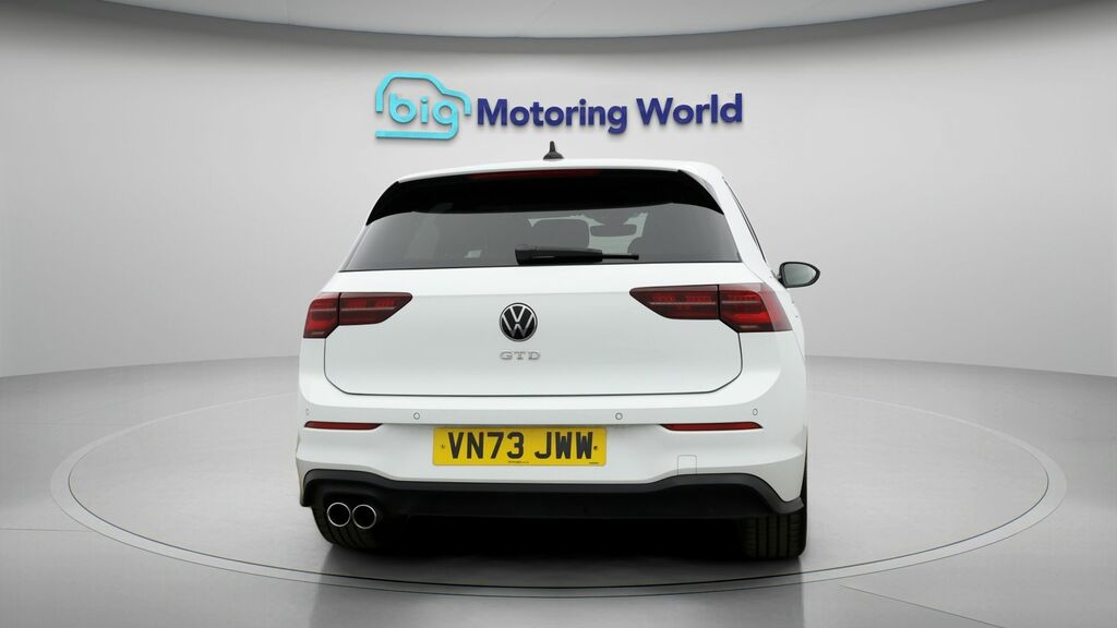 Volkswagen Golf Gtd White #6