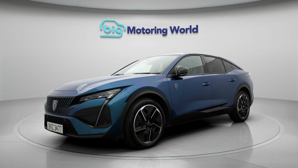 Peugeot 408 Gt Blue #3