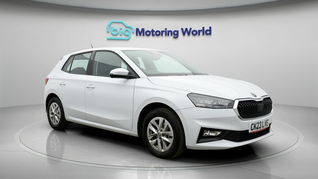 Skoda Fabia Se Comfort White