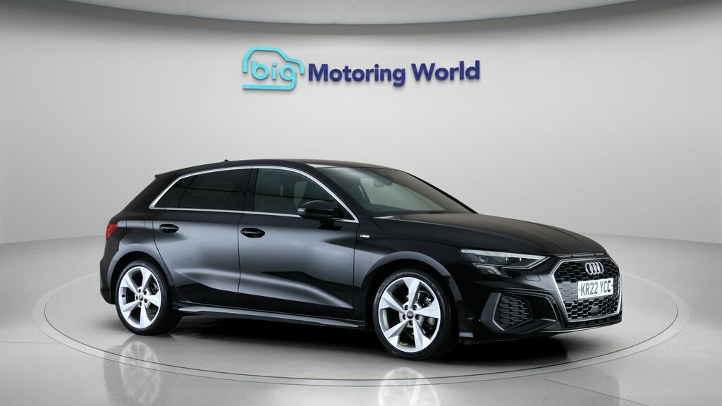 Audi A3 S Line Black