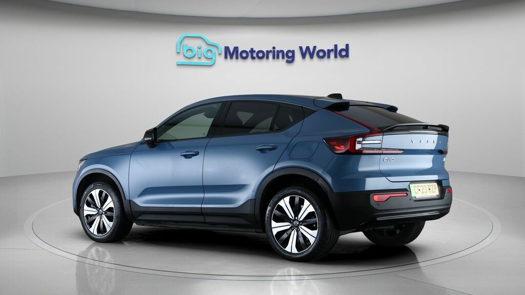 Volvo C40 Plus Blue #5