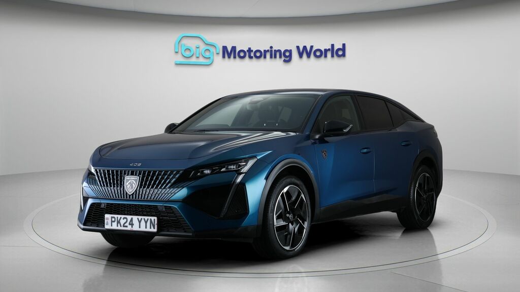 Peugeot 408 Gt Blue #3