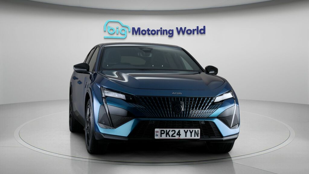 Peugeot 408 Gt Blue #2