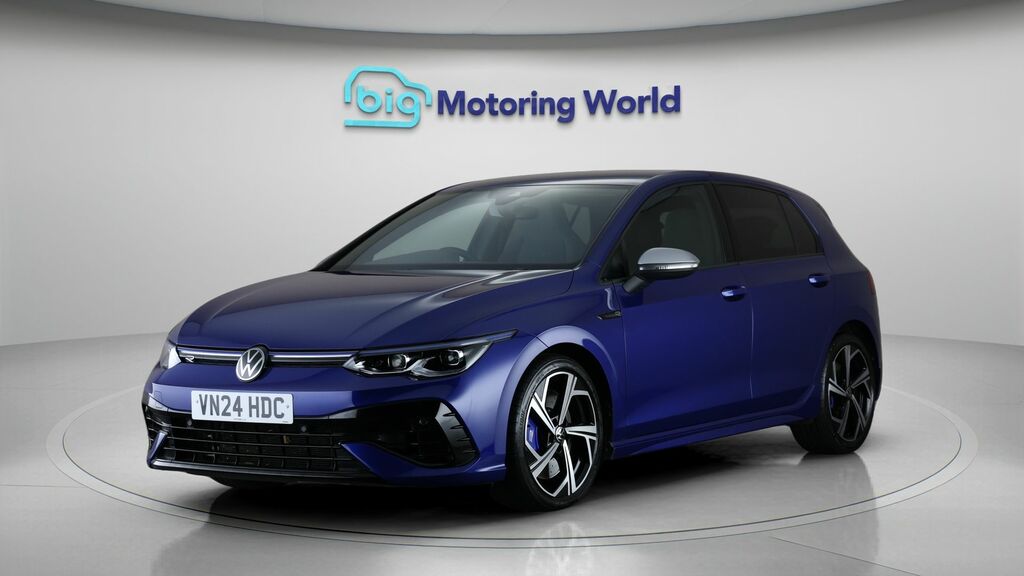 Volkswagen Golf R Blue #3