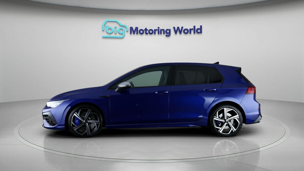 Volkswagen Golf R Blue #4