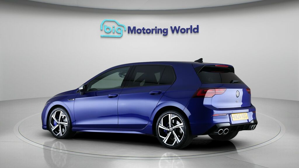 Volkswagen Golf R Blue #5