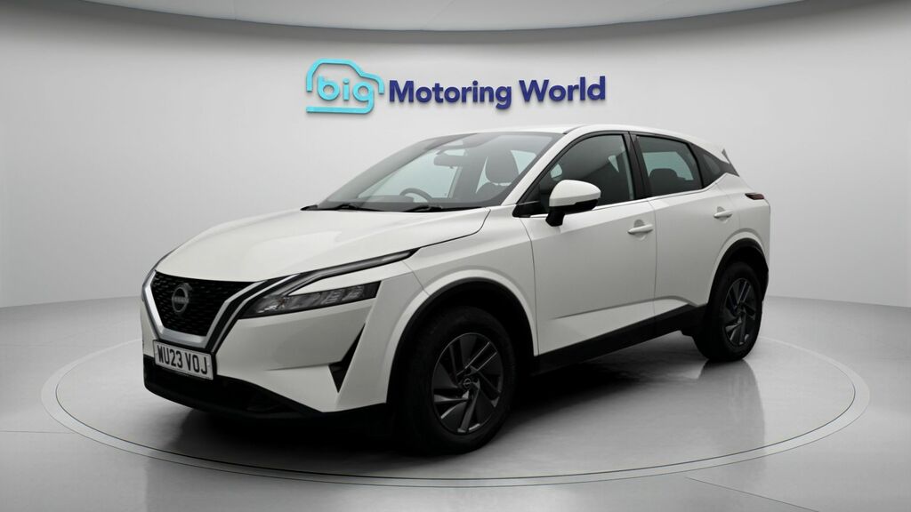 Nissan Qashqai Acenta Premium WU23VOJ White #3