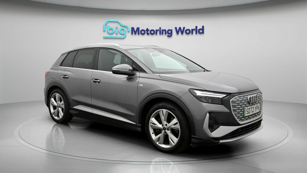 Audi Q4 E Tron S Line SD72YPK Grey
