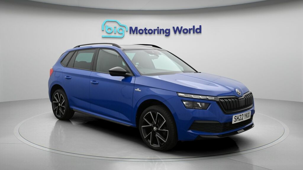 Skoda Kamiq Monte Carlo Blue