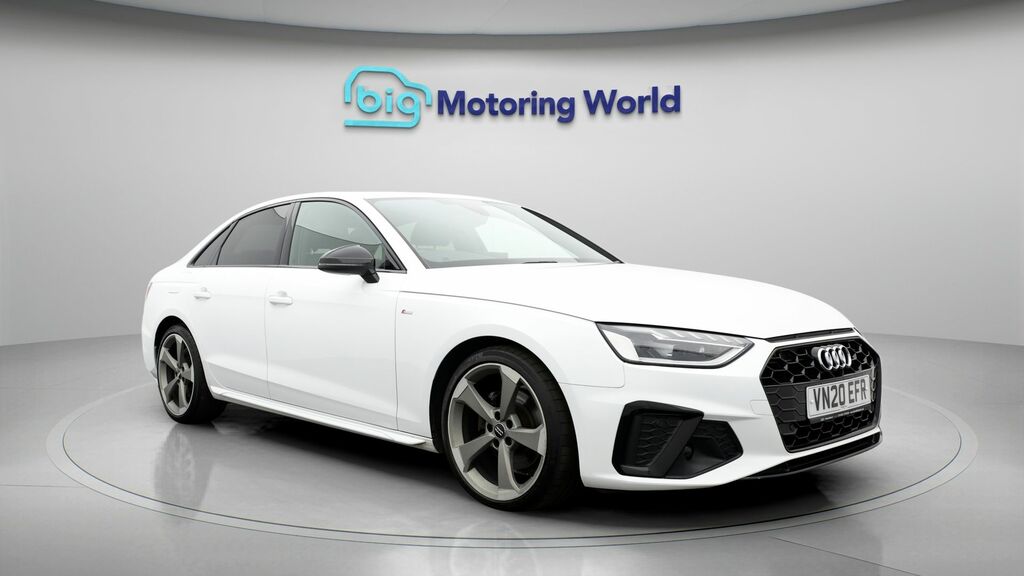 Audi A4 Black Edition White