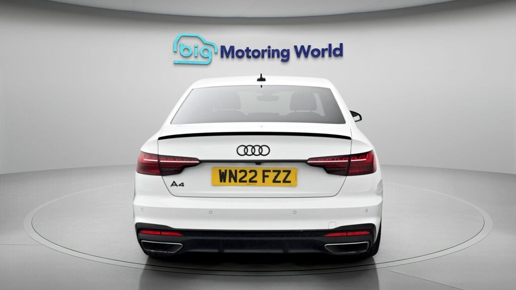 Audi A4 Black Edition WN22FZZ White #6
