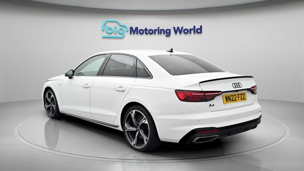 Audi A4 Black Edition WN22FZZ White #5