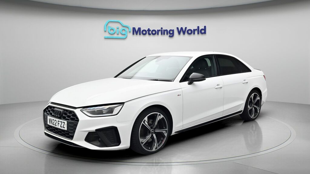 Audi A4 Black Edition WN22FZZ White #3