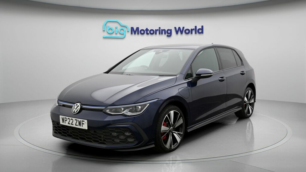 Volkswagen Golf Gte Blue #3