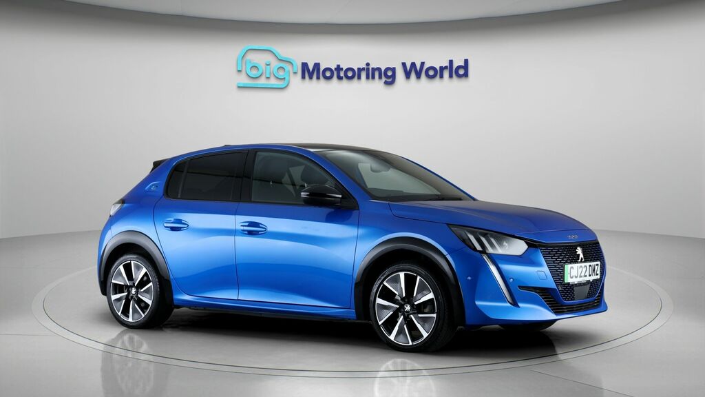 Peugeot e-208 Gt Blue