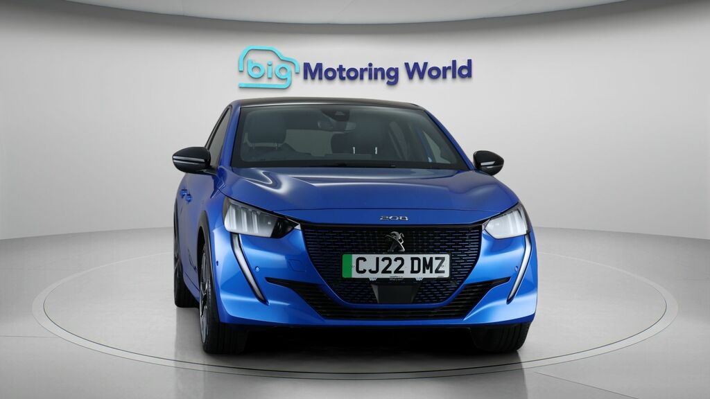 Peugeot e-208 Gt Blue #2