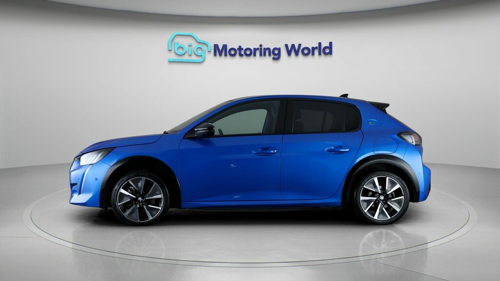 Peugeot e-208 Gt Blue #4