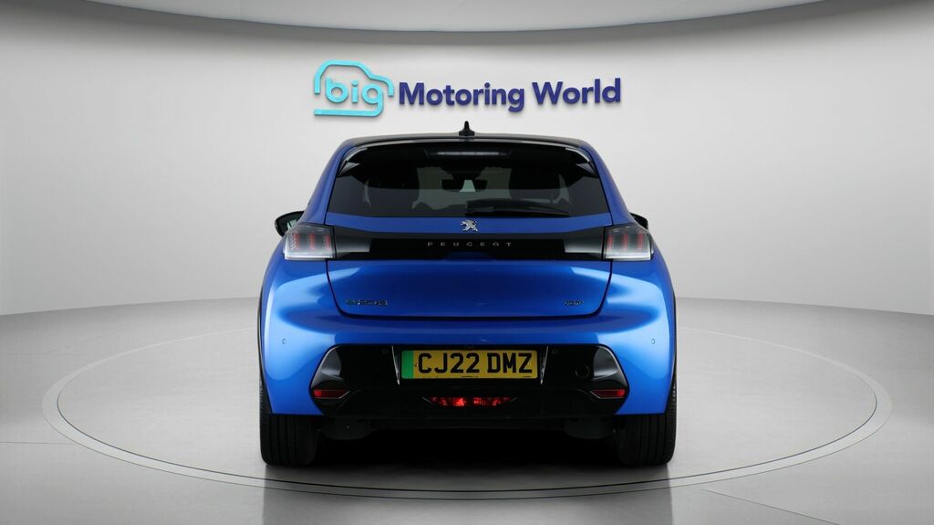 Peugeot e-208 Gt Blue #6