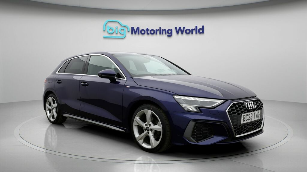 Audi A3 S Line BC23TVO Blue