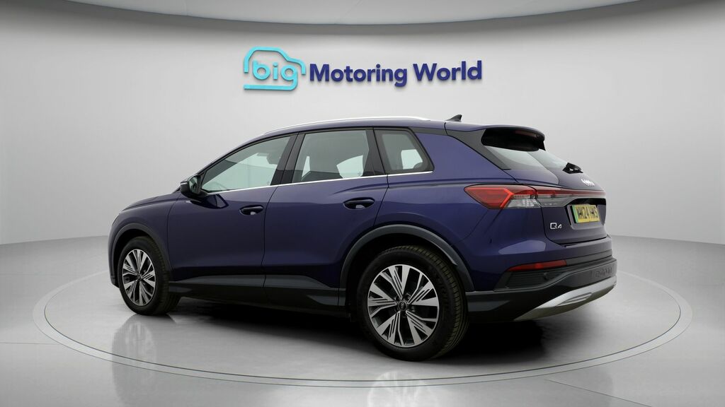 Audi Q4 E Tron Sport Blue #5