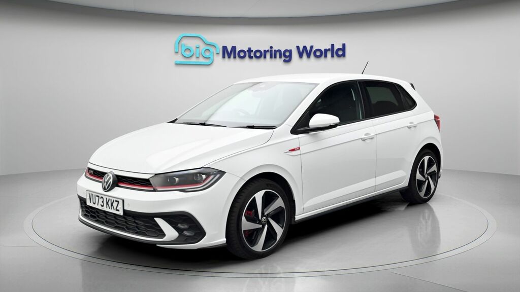 Volkswagen Polo Gti White #3