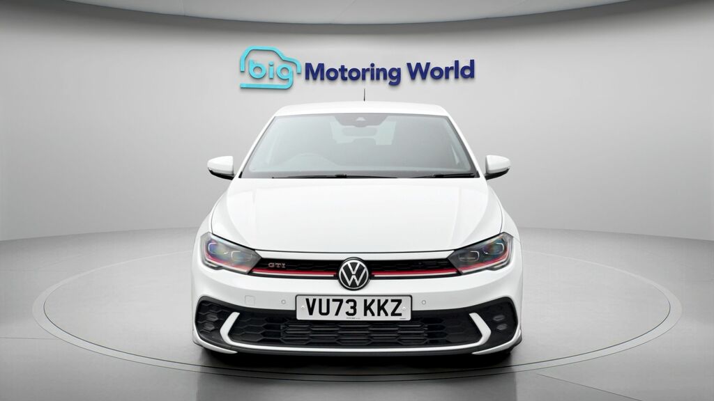 Volkswagen Polo Gti White #2