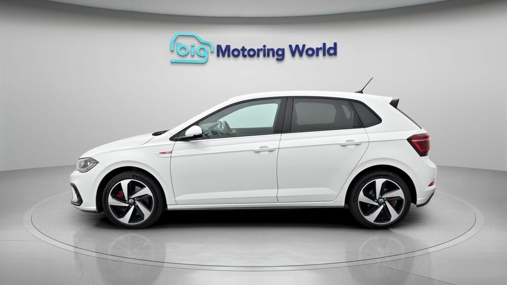 Volkswagen Polo Gti White #4