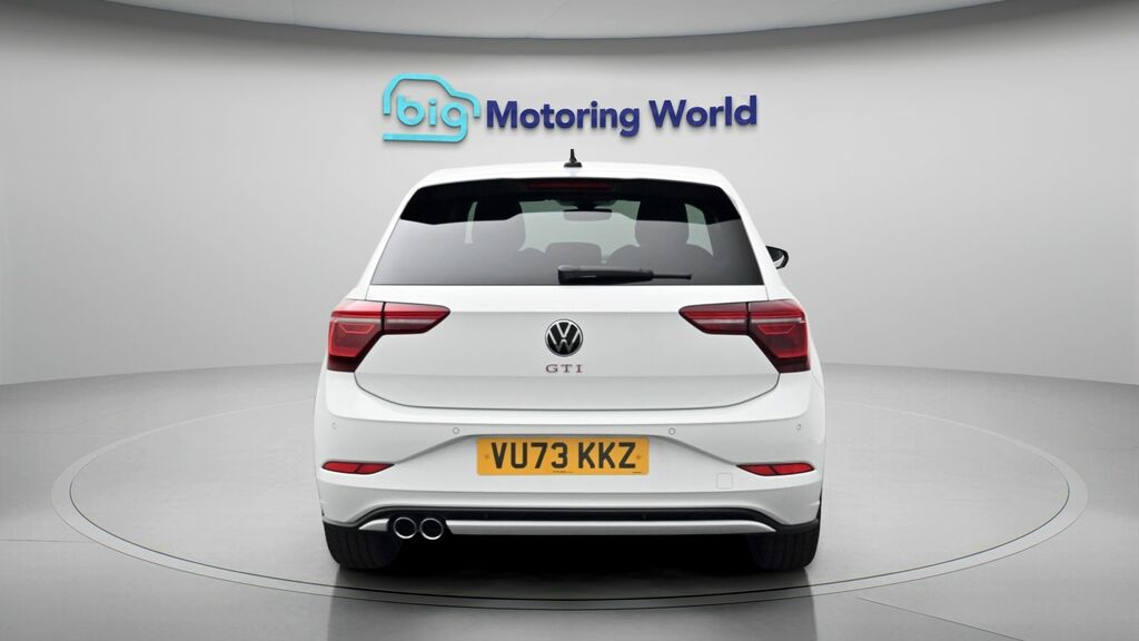 Volkswagen Polo Gti White #6