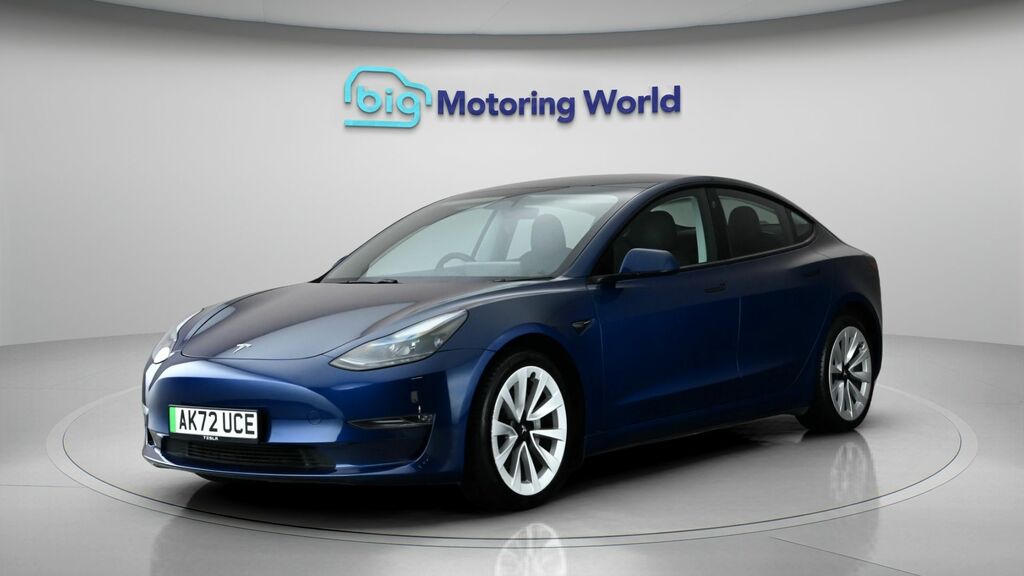 Tesla Model 3 Long Range AK72UCE Blue #3