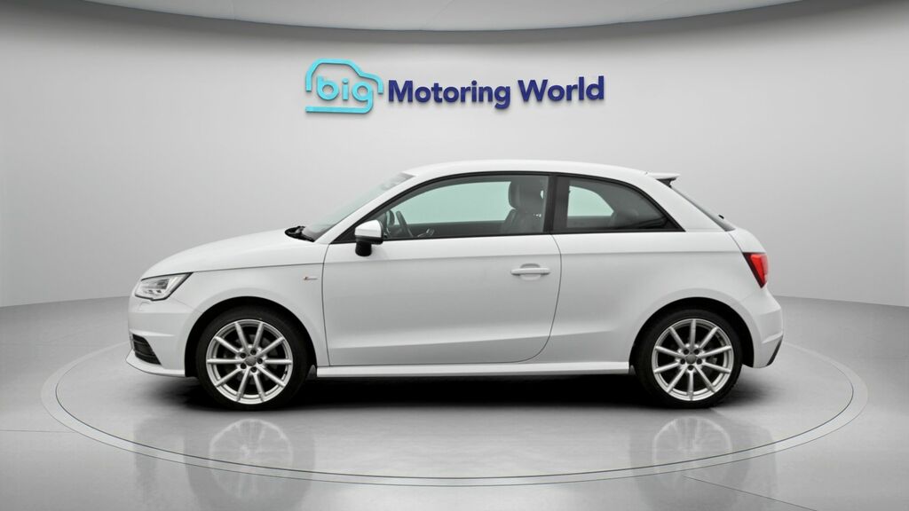 Audi A1 S Line SA68YCX White #4