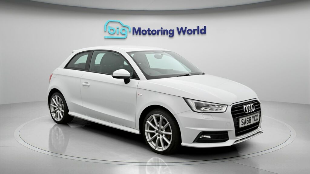 Audi A1 S Line SA68YCX White