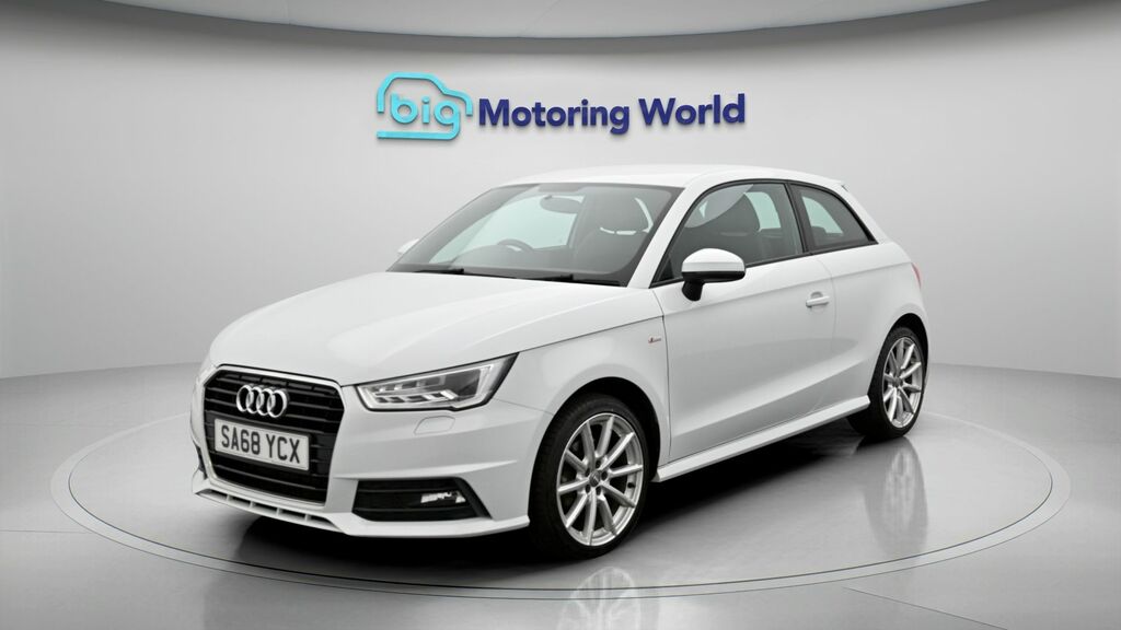 Audi A1 S Line SA68YCX White #3