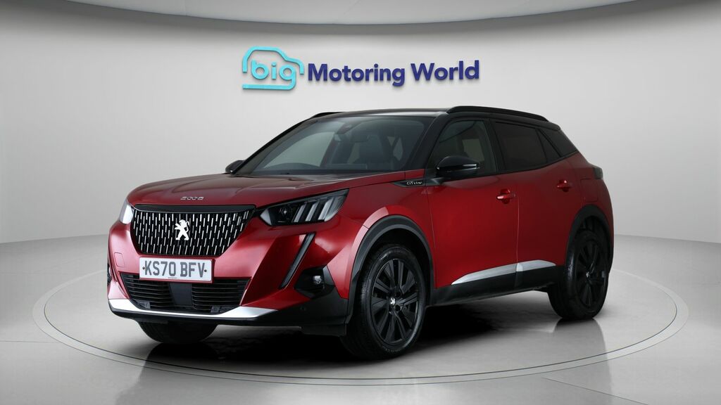 Peugeot 2008 Gt Line KS70BFV Red #3