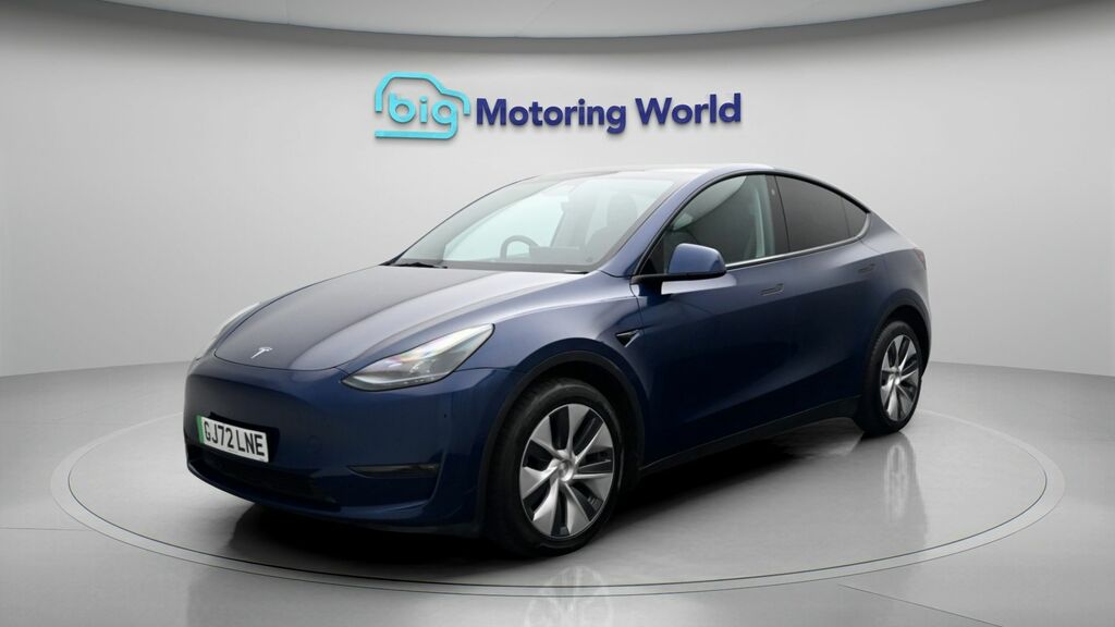Tesla Model Y Long Range GJ72LNE Blue #3