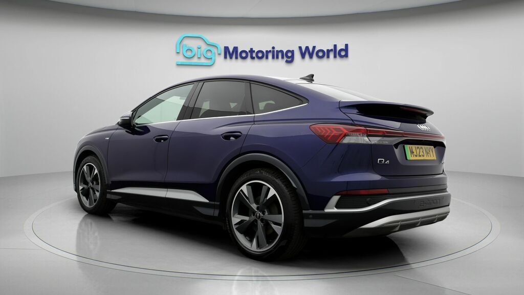 Audi Q4 E Tron S Line MJ23NYY Blue #5