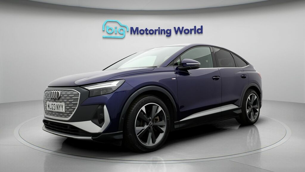 Audi Q4 E Tron S Line MJ23NYY Blue #3