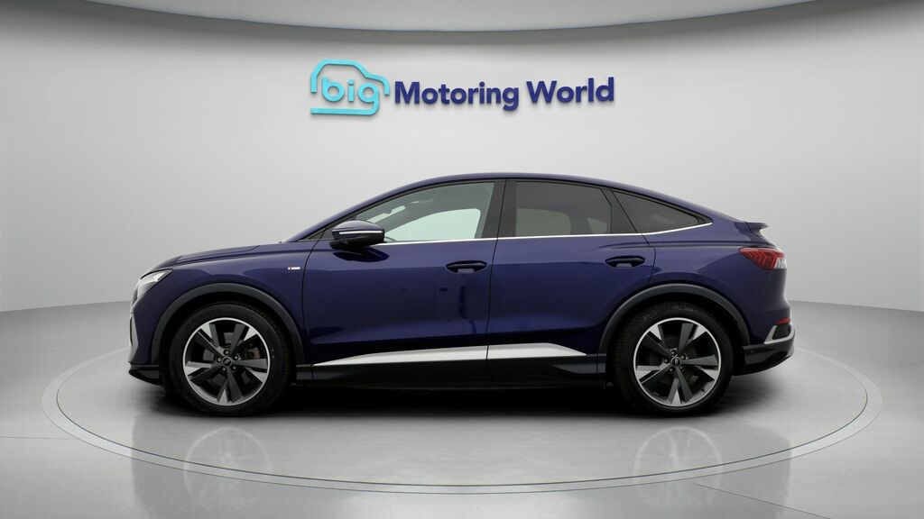 Audi Q4 E Tron S Line MJ23NYY Blue #4