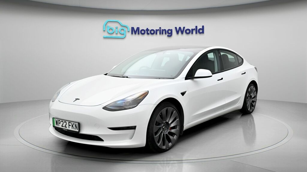 Tesla Model 3 Performance WP22FKN White #3