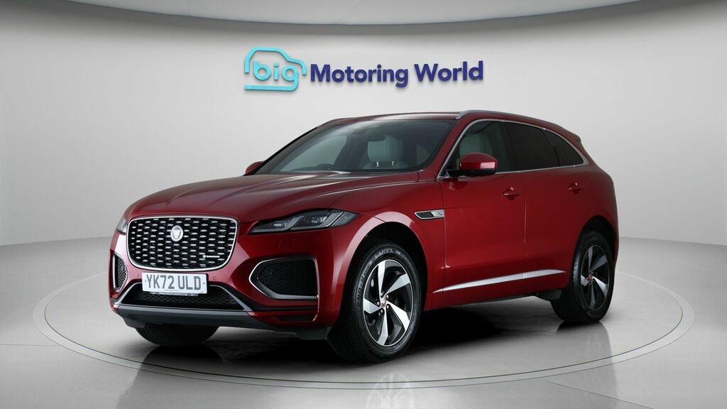 Jaguar F-Pace R-dynamic S YK72ULD Red #3