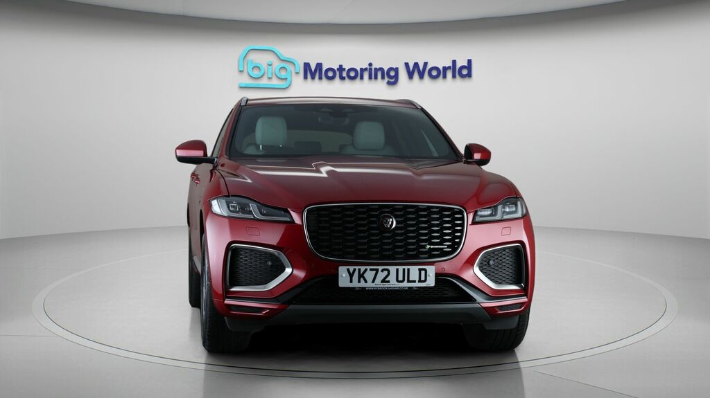 Jaguar F-Pace R-dynamic S YK72ULD Red #2