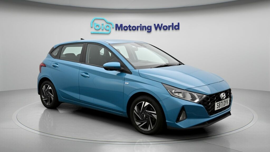 Hyundai I20 Se Connect Blue