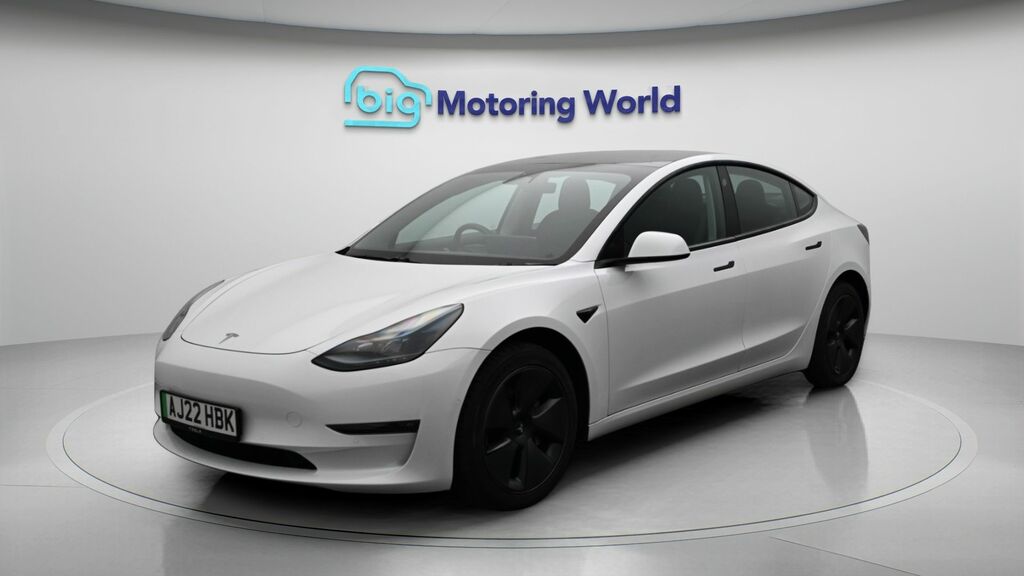 Tesla Model 3 Long Range AJ22HBK White #3