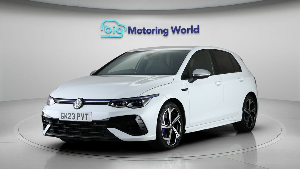 Volkswagen Golf R GK23PVT White #3