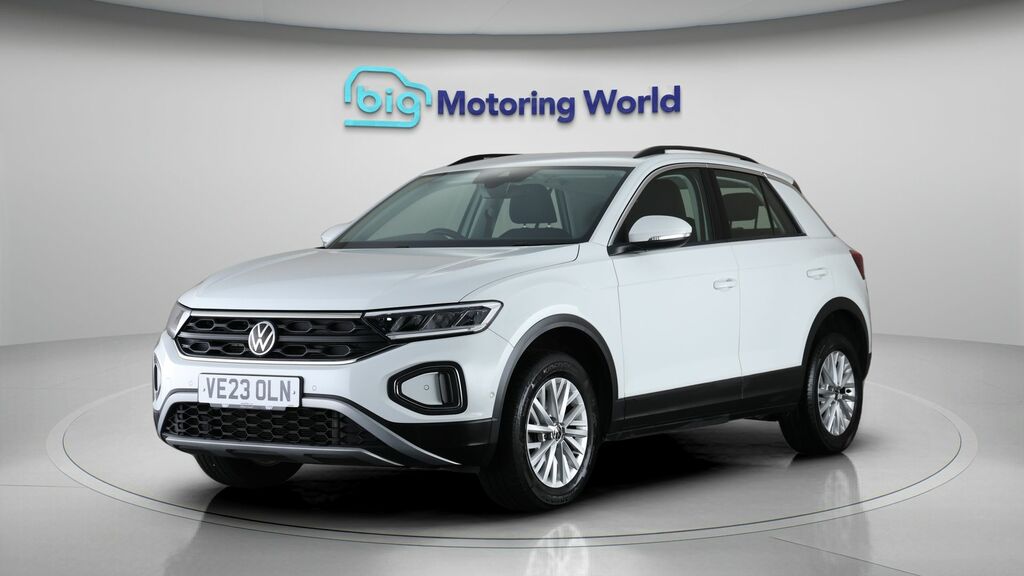 Volkswagen T-Roc Life VE23OLN White #3